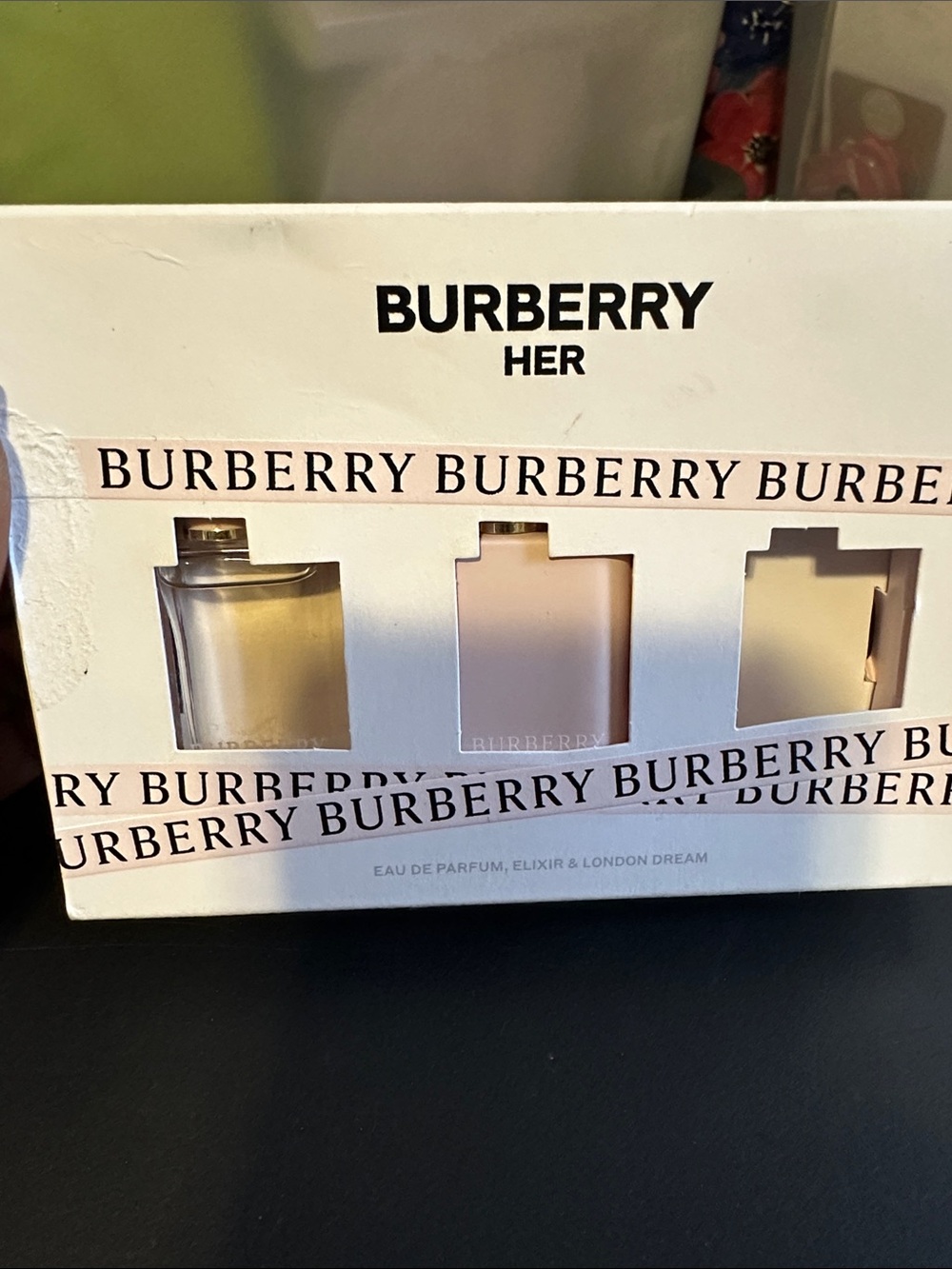 Burberry Her Mini Duo in Pink, Gold & Cream